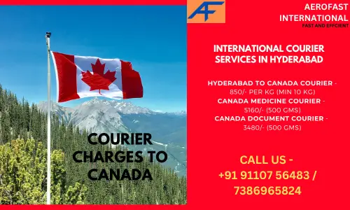 courier charges to canada