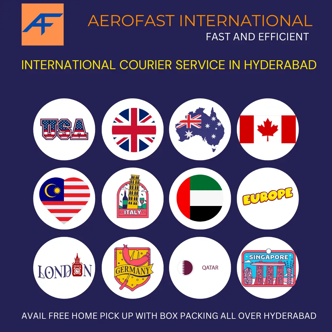 INTERNATIONAL COURIER SERVICE IN HYDERABAD